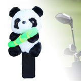 Golf Head Cover Soft Panda Animal Shaped for Training Outdoor Sports Players