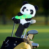 Golf Head Cover Soft Panda Animal Shaped for Training Outdoor Sports Players