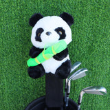 Golf Head Cover Soft Panda Animal Shaped for Training Outdoor Sports Players