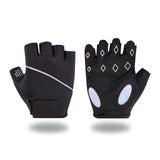 Fitness Gloves Adults Workout Gloves for Deadlifting Pull Ups Weight Lifting Black S