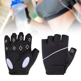 Fitness Gloves Adults Workout Gloves for Deadlifting Pull Ups Weight Lifting Black S