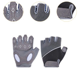 Fitness Gloves Adults Workout Gloves for Deadlifting Pull Ups Weight Lifting Gray S