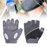 Fitness Gloves Adults Workout Gloves for Deadlifting Pull Ups Weight Lifting Gray S