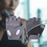 Fitness Gloves Adults Workout Gloves for Deadlifting Pull Ups Weight Lifting Gray S