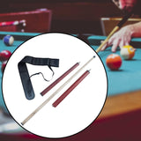 Billiard Pool Cue Trendy Snooker Cue for Pool Sports Adults Billiard Players Brown