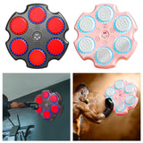 Music Boxing Machine Sturdy Boxing Training Device for Home Children Fitness Black