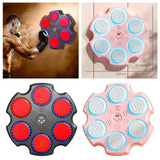 Music Boxing Machine Sturdy Boxing Training Device for Home Children Fitness Black