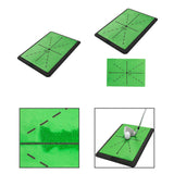 Golf Training Mat Home Equipment Adults Golf Track Pad Game Golf Hitting Mat 1 Flannel