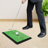 Golf Training Mat Home Equipment Adults Golf Track Pad Game Golf Hitting Mat 1 Flannel