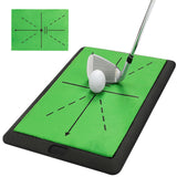 Golf Training Mat Home Equipment Adults Golf Track Pad Game Golf Hitting Mat 2 Flannels