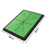 Golf Training Mat Home Equipment Adults Golf Track Pad Game Golf Hitting Mat 2 Flannels