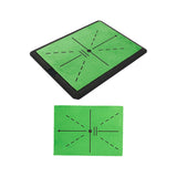 Golf Training Mat Home Equipment Adults Golf Track Pad Game Golf Hitting Mat 2 Flannels