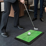 Golf Training Mat Home Equipment Adults Golf Track Pad Game Golf Hitting Mat 2 Flannels