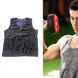 Sauna Vest for Men Waist Trimmer Body Shaper Nylon Neoprene Compression Vest S