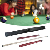 Billiard Pool Cue Stylish Supplies for Training Billiard Players Enthusiasts Brown