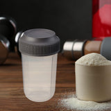 Protein Shaker Bottle Water Bottle Gym Cup with Scale for Workout Gym Sports