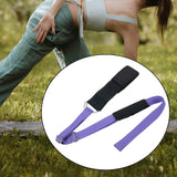 Yoga Elastic Band Portable Foldable for Cheerleading Training Home Gym Sport Purple