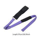 Yoga Elastic Band Portable Foldable for Cheerleading Training Home Gym Sport Purple