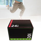 Jump Box Step up Box for Jumping Conditioning Strength Training Dips 40cmx30cmx35cm