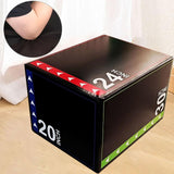 Jump Box Step up Box for Jumping Conditioning Strength Training Dips 40cmx30cmx35cm