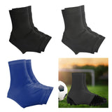 2x Football Cleat Covers Wraps Cleat Socks for Turf Hockey Baseball Softball Black