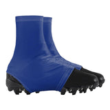 2x Football Cleat Covers Wraps Cleat Socks for Turf Hockey Baseball Softball Blue