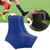 2x Football Cleat Covers Wraps Cleat Socks for Turf Hockey Baseball Softball Blue