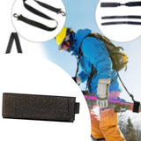 Ski Fastener Strap Portable for Enthusiasts Outdoor Activities Winter Sports