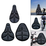 Bicycle Saddle Cover Wear Resistant Bike Saddle Cushion Cover for Road Bikes S