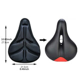 Bicycle Saddle Cover Wear Resistant Bike Saddle Cushion Cover for Road Bikes M