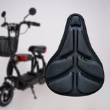 Bicycle Saddle Cover Wear Resistant Bike Saddle Cushion Cover for Road Bikes M