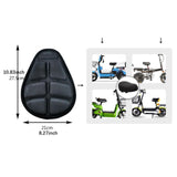 Bicycle Saddle Cover Wear Resistant Bike Saddle Cushion Cover for Road Bikes L