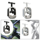 Bike Saw Guide Hand Tool Bike Fork Steerer Seat Post Handlebar Cut Saw Guide Silver