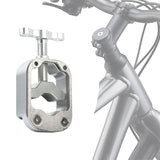 Bike Saw Guide Hand Tool Bike Fork Steerer Seat Post Handlebar Cut Saw Guide Silver