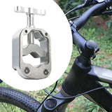 Bike Saw Guide Hand Tool Bike Fork Steerer Seat Post Handlebar Cut Saw Guide Silver