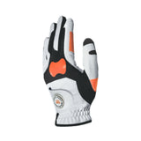 Golf Glove with Ball Marker AntiSlip Full Finger for Outdoor Training Golfer Men and M