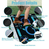 Football Training Mat Practical Anti Skid Football Mastery Mat for Kids Home