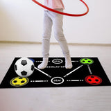 Football Training Mat Practical Anti Skid Football Mastery Mat for Kids Home