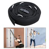 Door Anchor Strap Versatile Pull up Assistance Band for Fitness Home Workout No Suspension Strap