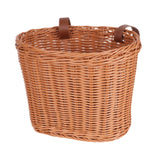 Kids Bike Basket Portable Bicycle Basket for Riding Boys Girls Balance Bikes Brown L