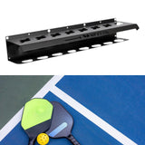 Pickleball Paddle Rack Organizer Metal Wall Mount for Garage Adults Workshop