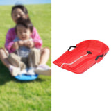 Snow Sled for Child Toboggan with Pull Rope Handles Sand Sliding Board