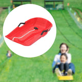 Snow Sled for Child Toboggan with Pull Rope Handles Sand Sliding Board