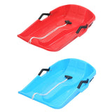 Snow Sled for Child Toboggan with Pull Rope Handles Sand Sliding Board