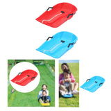 Snow Sled for Child Toboggan with Pull Rope Handles Sand Sliding Board