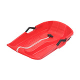 Snow Sled for Child Toboggan with Pull Rope Handles Sand Sliding Board