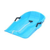 Snow Sled for Child Toboggan with Pull Rope Handles Sand Sliding Board