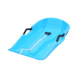 Snow Sled for Child Toboggan with Pull Rope Handles Sand Sliding Board