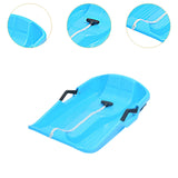 Snow Sled for Child Toboggan with Pull Rope Handles Sand Sliding Board