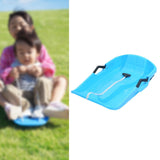 Snow Sled for Child Toboggan with Pull Rope Handles Sand Sliding Board